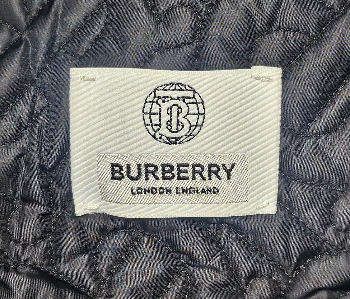 버버리 S22 키즈 퀼팅자켓 12Y 후드 모노그램 누빔코트 AD01 상품이미지5