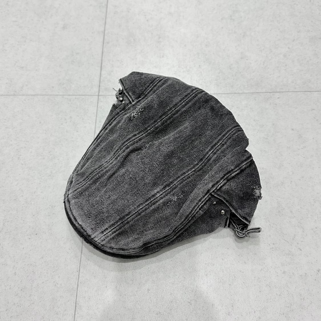 보헤미안서울 헌팅캡 스노우그레이 새상품 상품이미지2