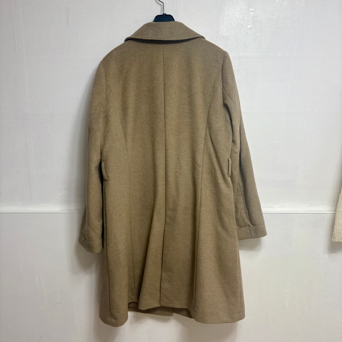 캐시미어 100% 베이지 코트 상품이미지6