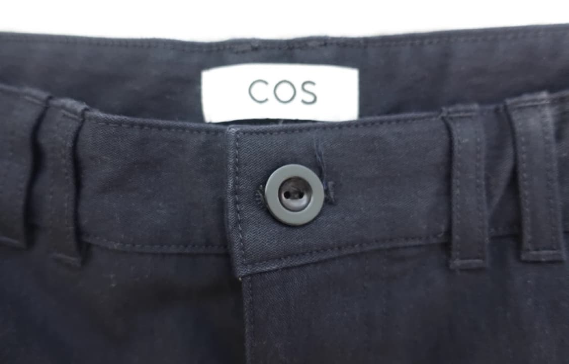 COS 여성 테일러드 치노팬츠 네이비 상품이미지3