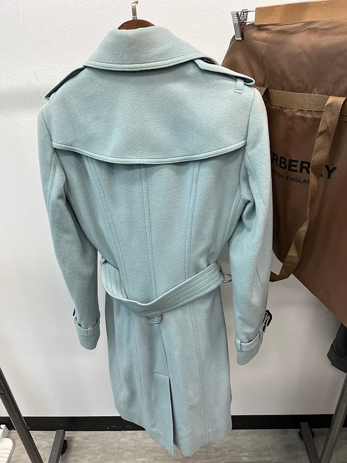 여) 버버리 캐시미어100% 코트  상품이미지7