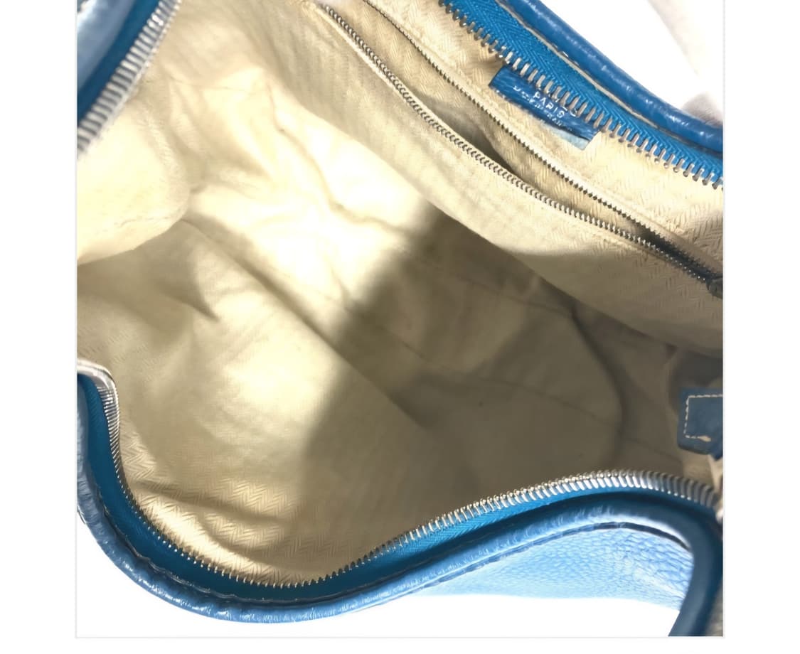 (정품)Hermes 에르메스 가오 호보 숄더백 블루진컬러예요! 상품이미지10