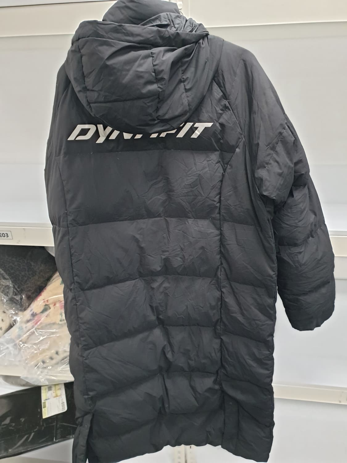 다이나핏 정품 오리털롱패딩 100사이즈 팝니다 상품이미지2