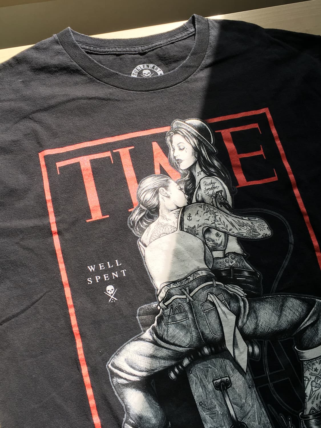 Sullen art collective 락펑크 빈티지 티 상품이미지1