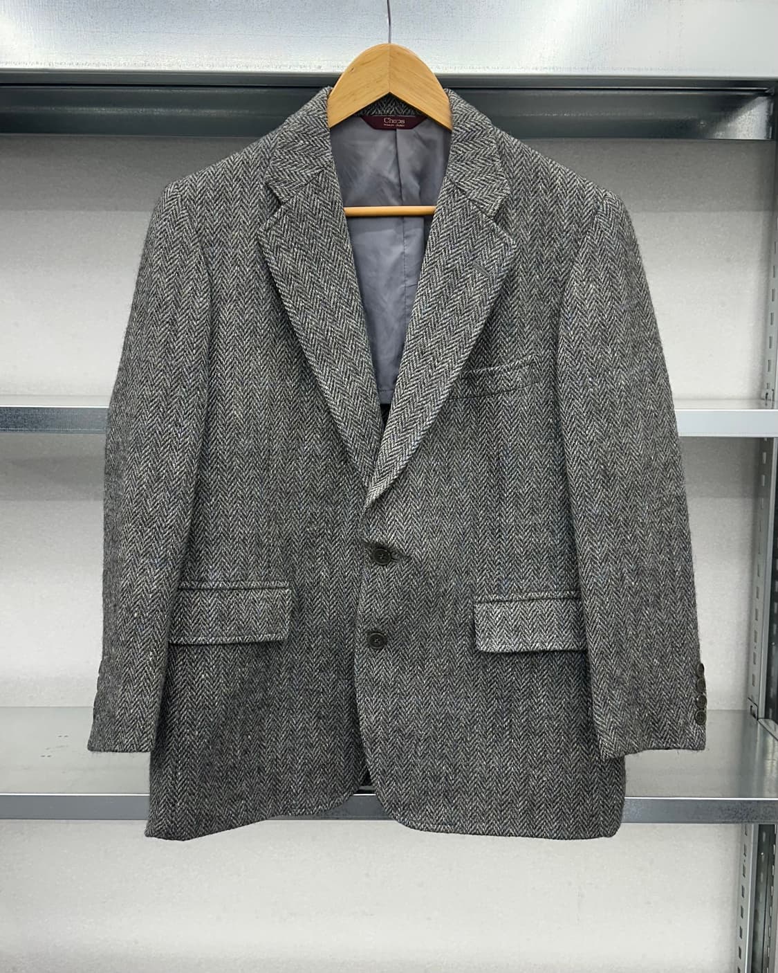 (S)90'S CHAPS 울 블레이져-M1385 상품이미지2