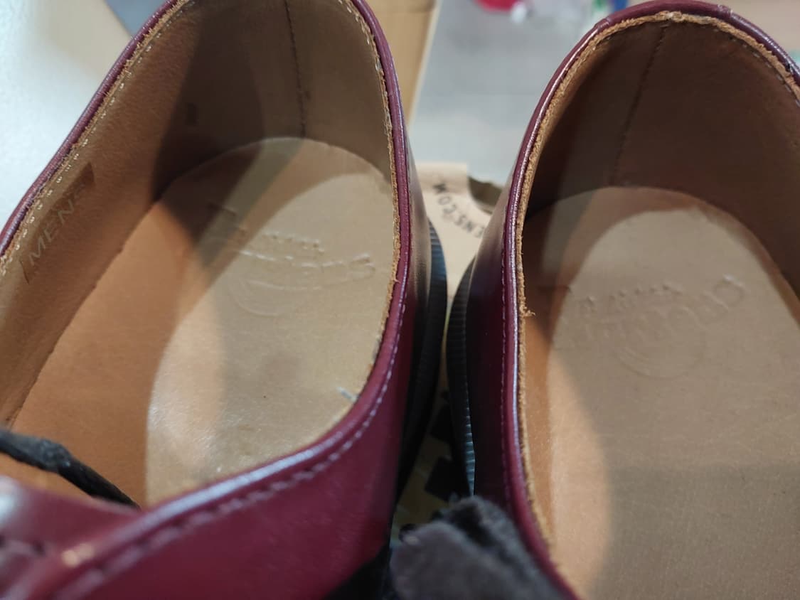 닥터마틴 4홀 스미스 옥스블러드 컬러 빈티지 스무스 더비슈즈 구두 상품이미지6