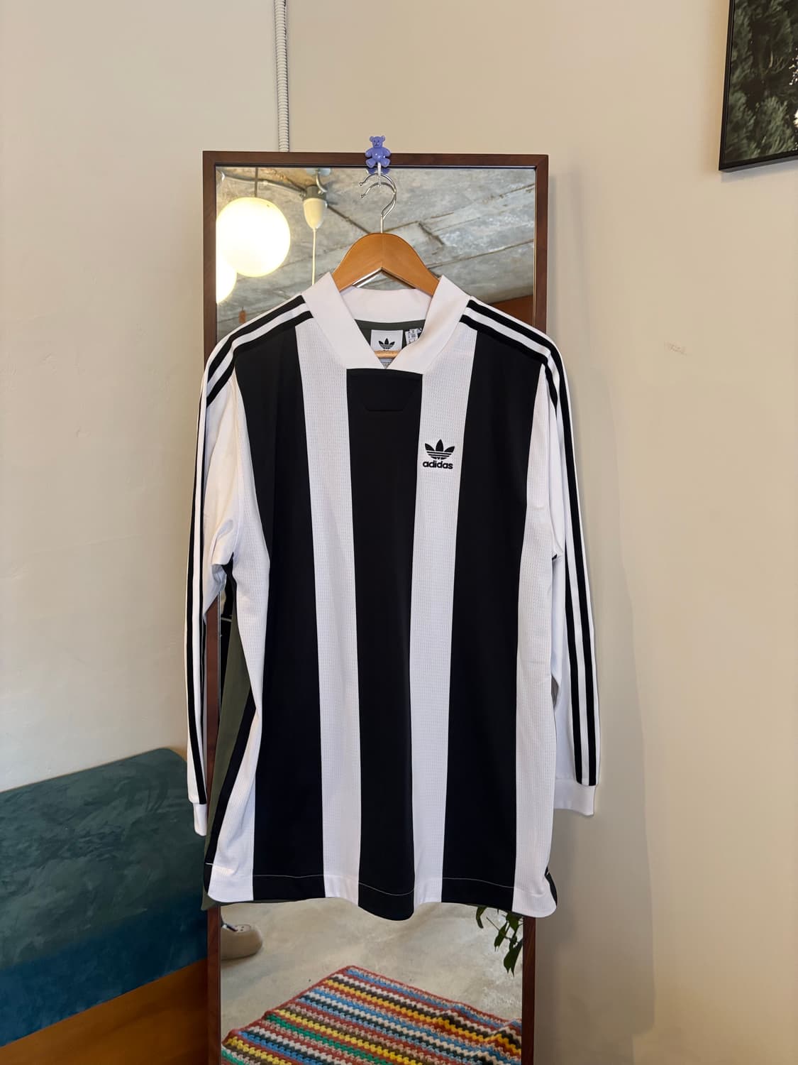 아디다스 b사이드 스트라이프 긴팔티셔츠 상품이미지2