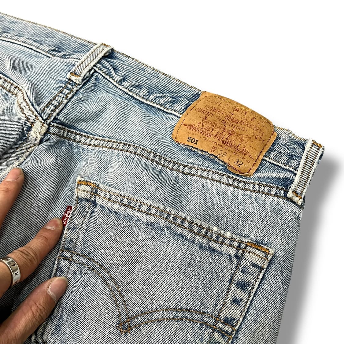  USA 리바이스 501 데님팬츠 y13963 상품이미지7