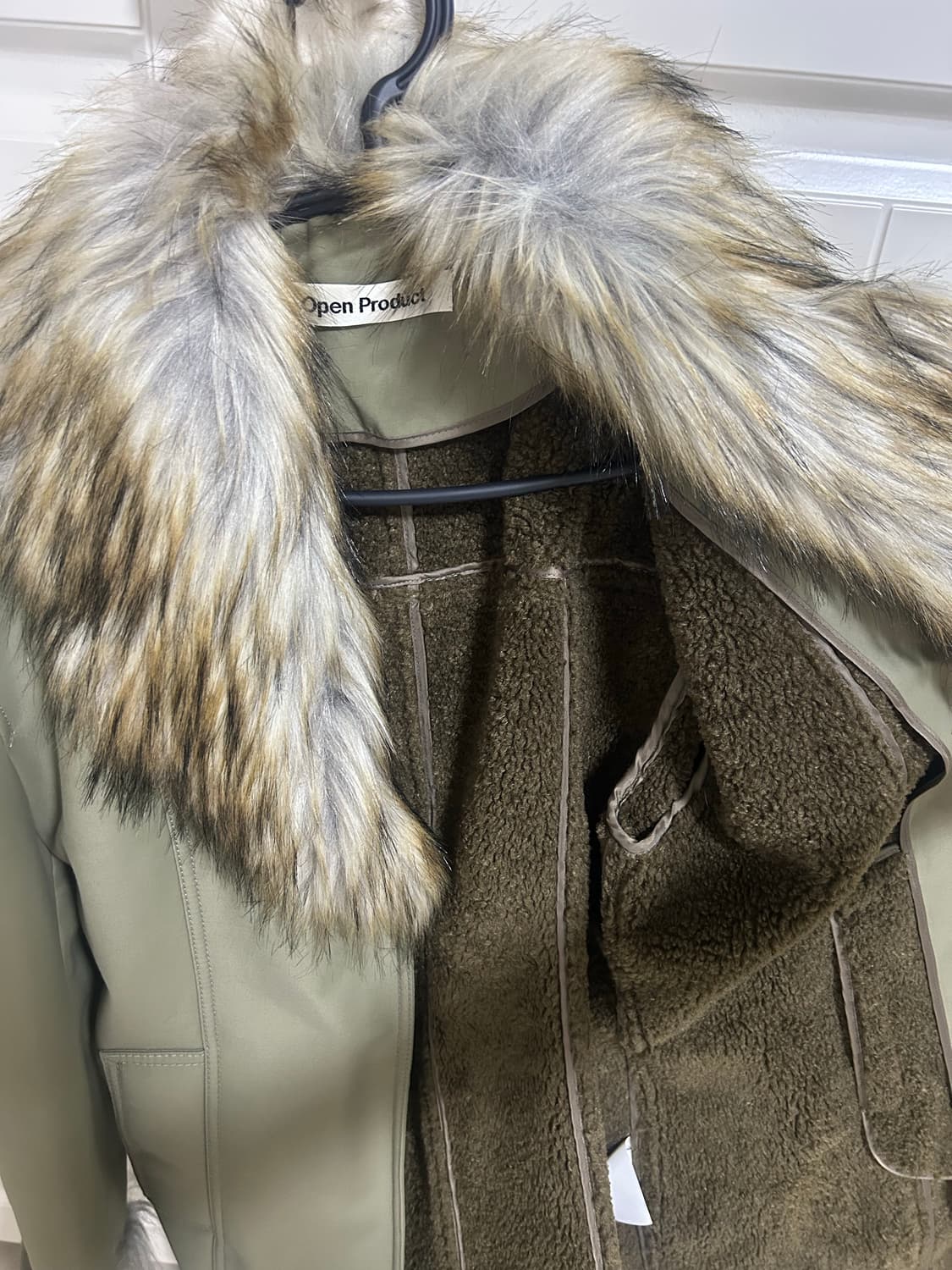 더오픈프로덕트  퍼자켓 상품이미지2