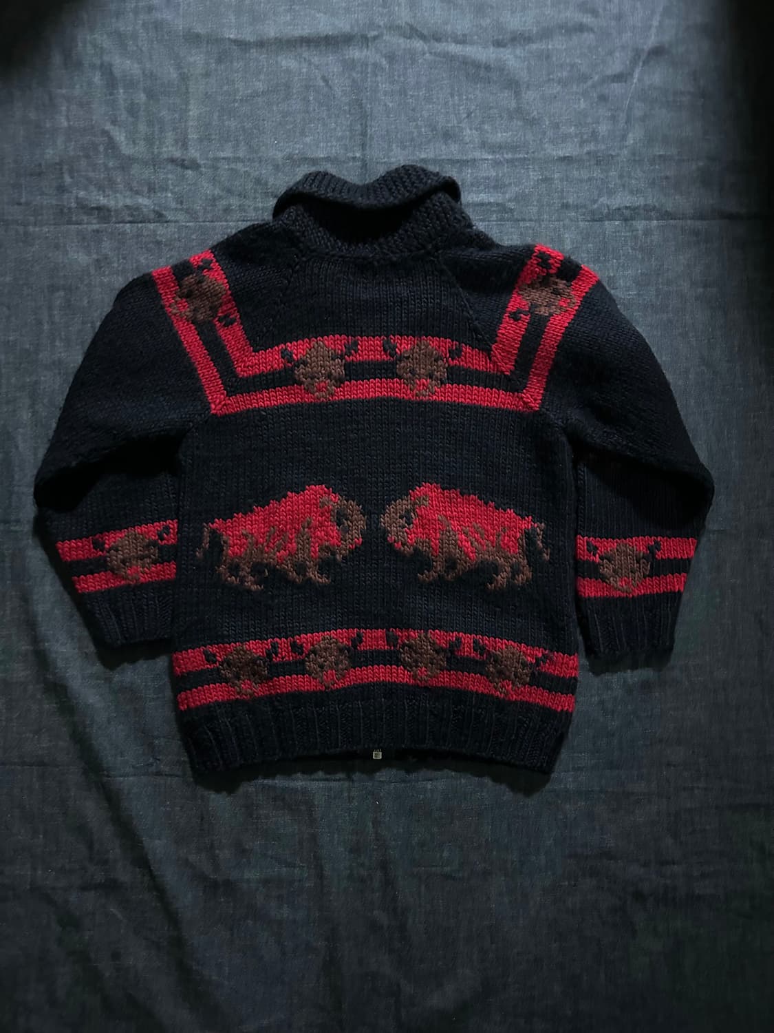 Styled by H.S.T 빈티지 코위찬 스웨터 상품이미지7