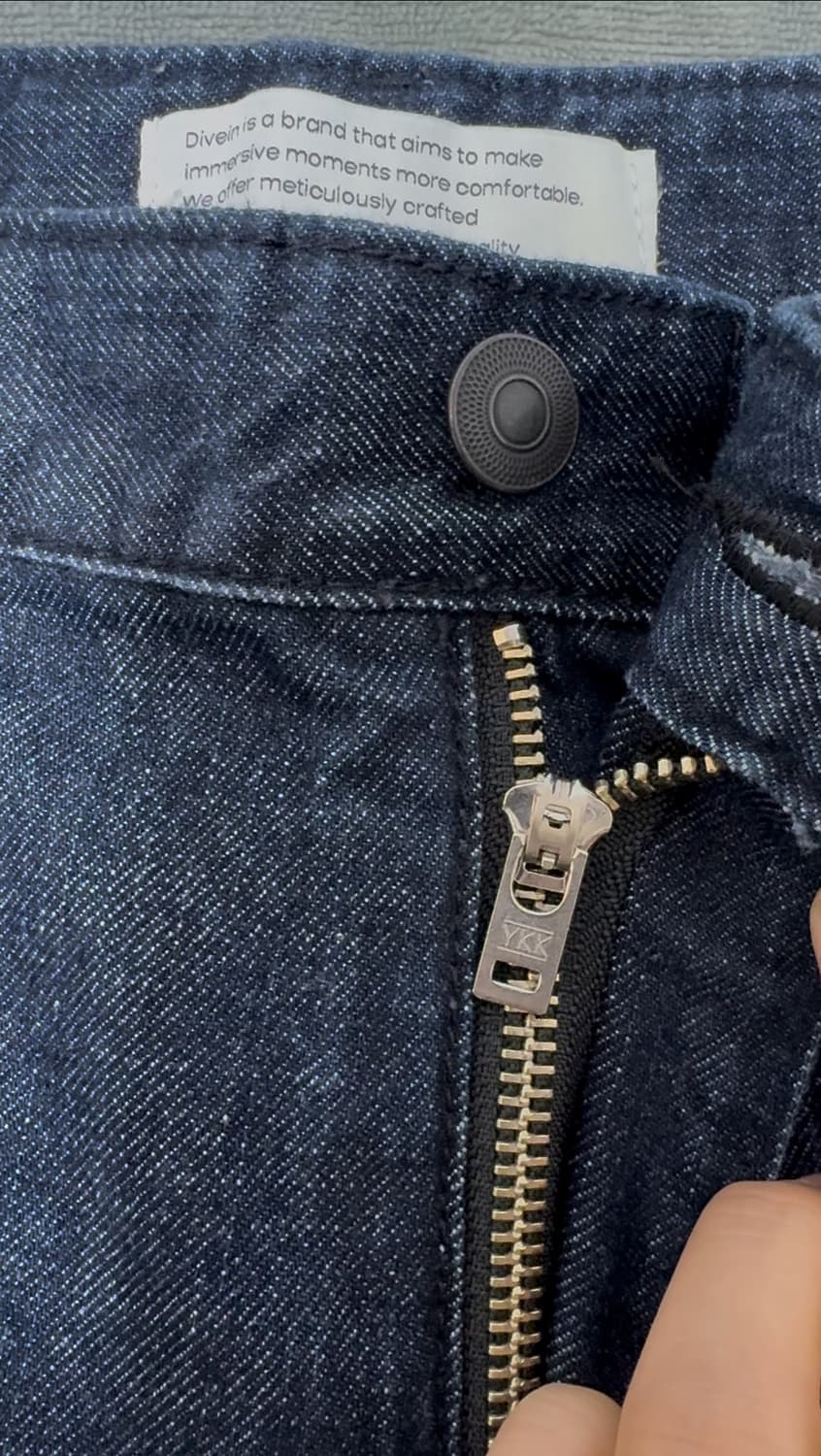 AAOA x 다이브인 인디고 커브드 데님 2size 상품이미지3