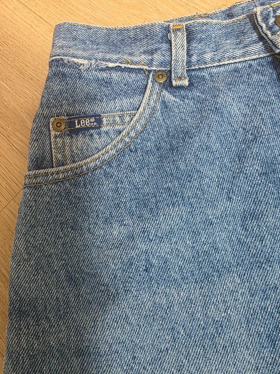 90s Made in USA 빈티지 Lee Riders 데님 팬츠 상품이미지3