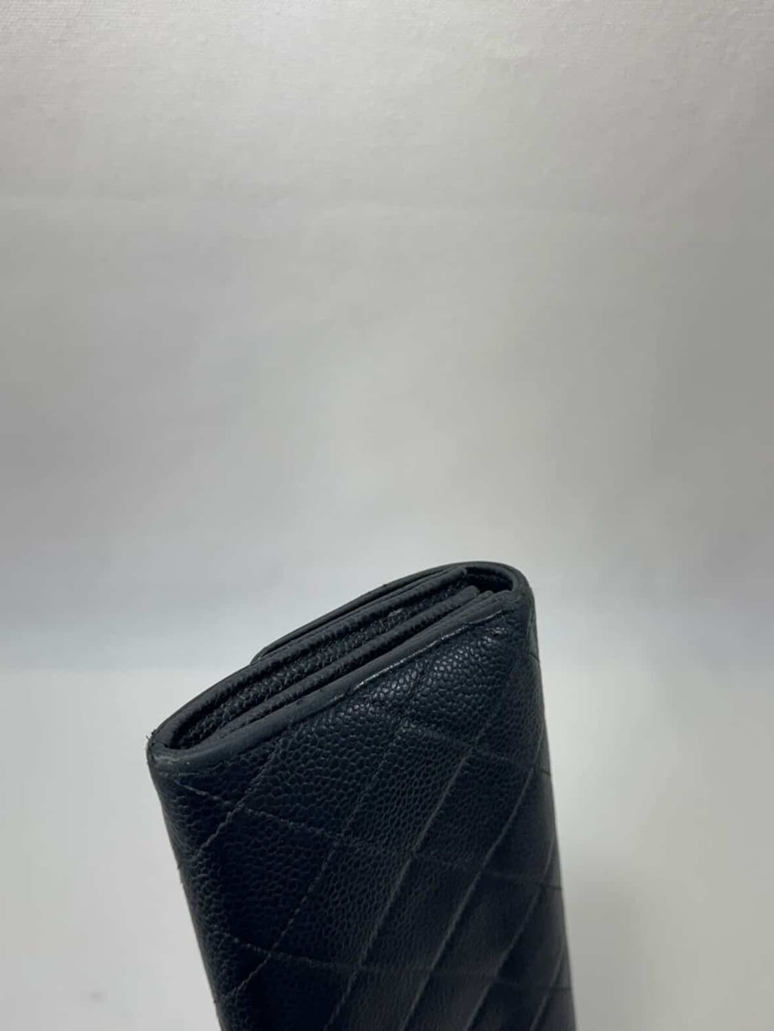 샤넬 캐비어 금장 장지갑 상품이미지8