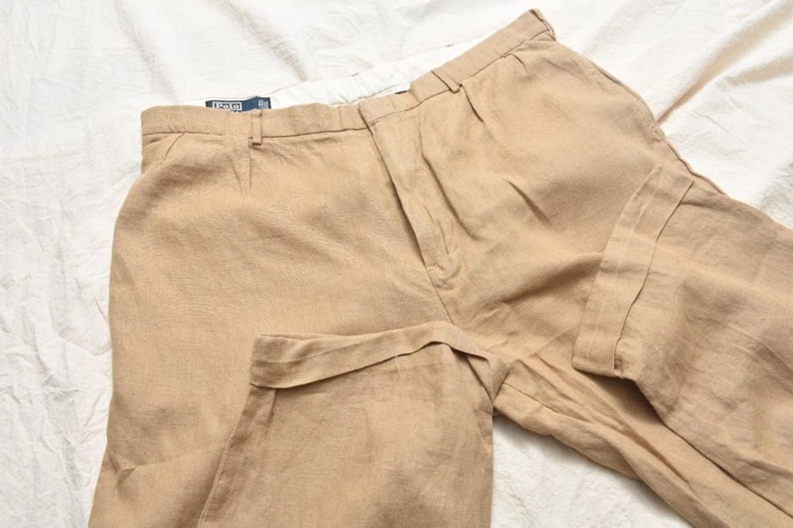 폴로 랄프로렌 린넨 슬랙스 팬츠 40 상품이미지8