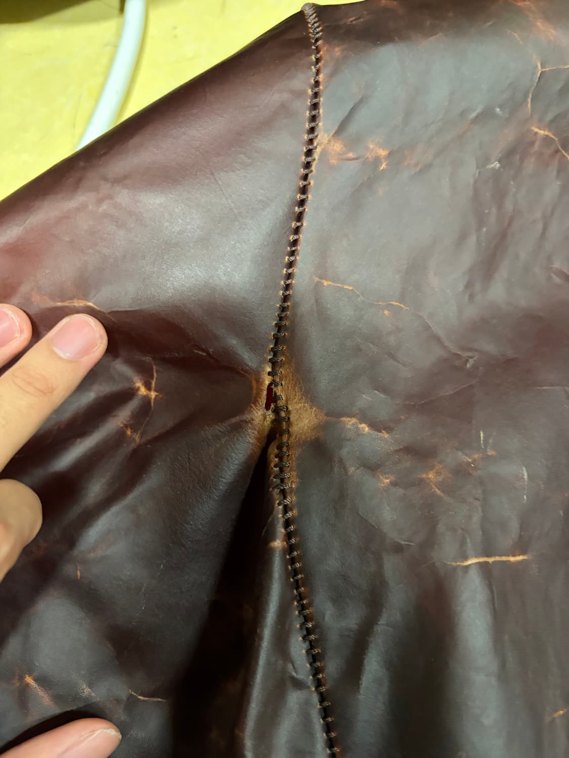 isaac sellam apparition leather jacket L 상품이미지10