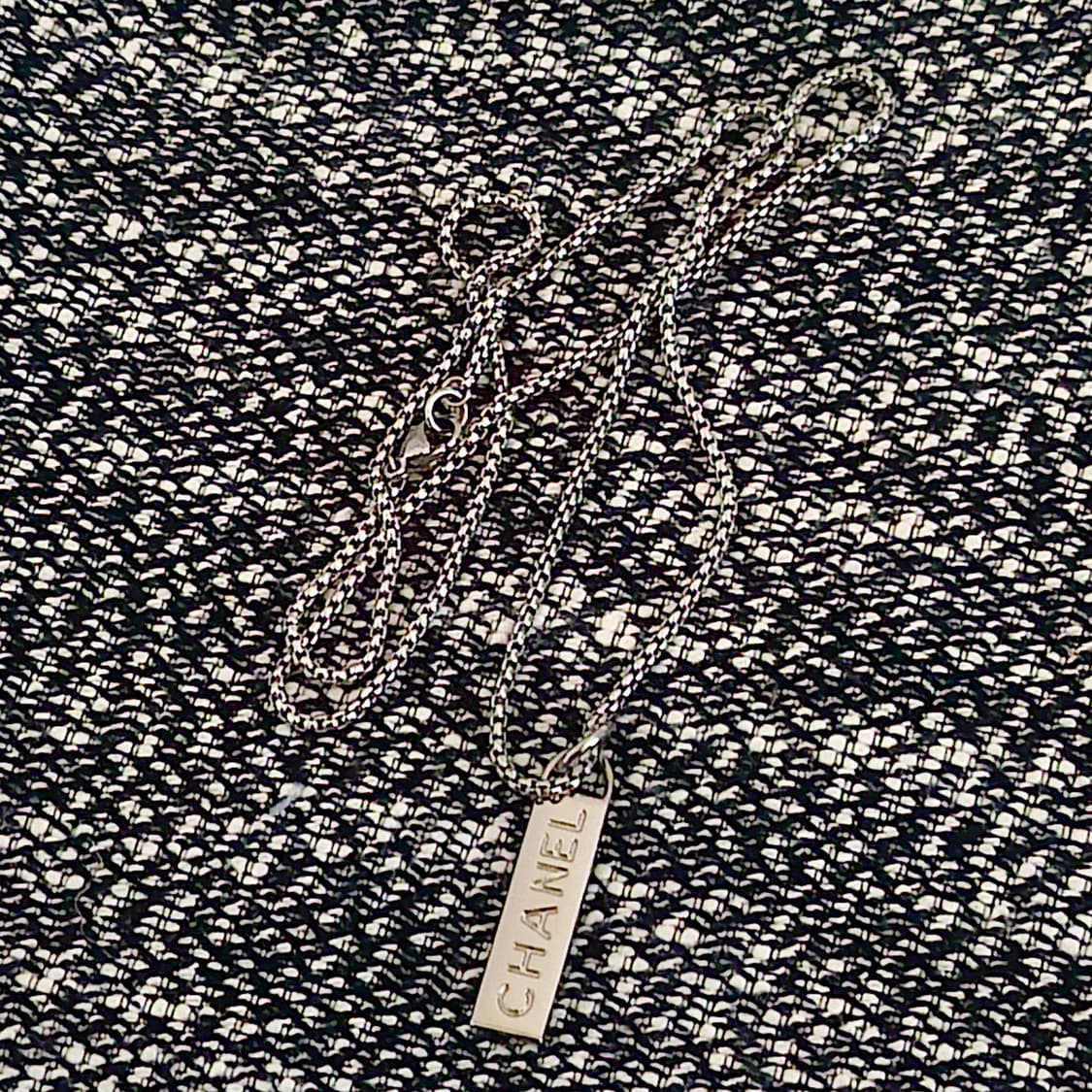 440 샤넬 롱 빈티지 목걸이 / 정품 업사이클링 남자 목걸이 상품이미지1