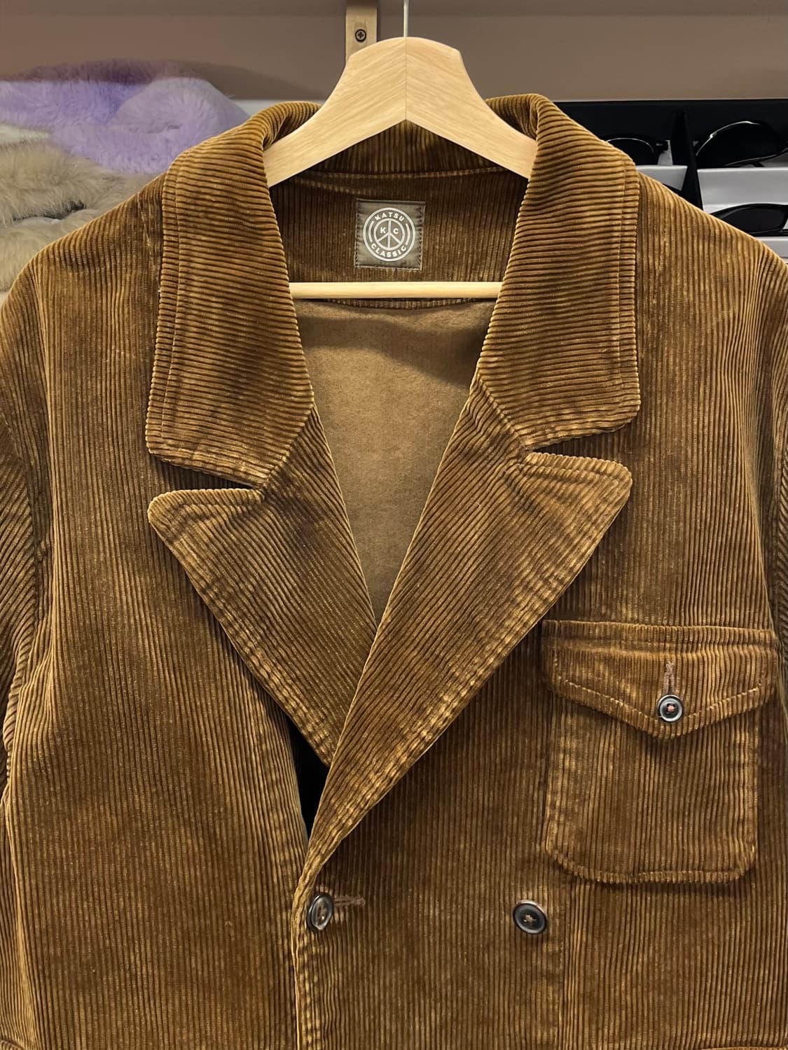 [105] Katsu Classic 브라운 코듀로이 자켓  상품이미지2