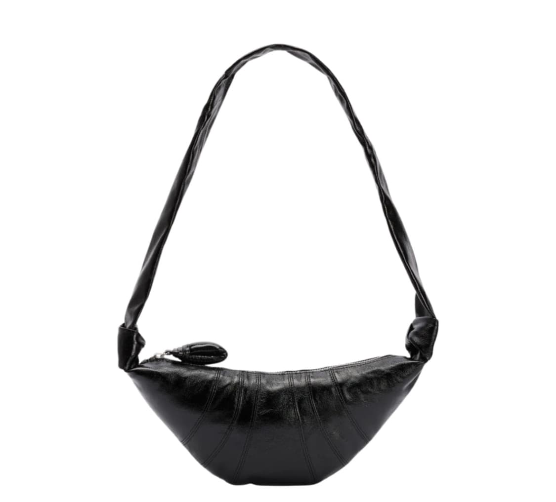 르메르 스몰 크루와상 코티드 코튼 블랙 상품이미지1