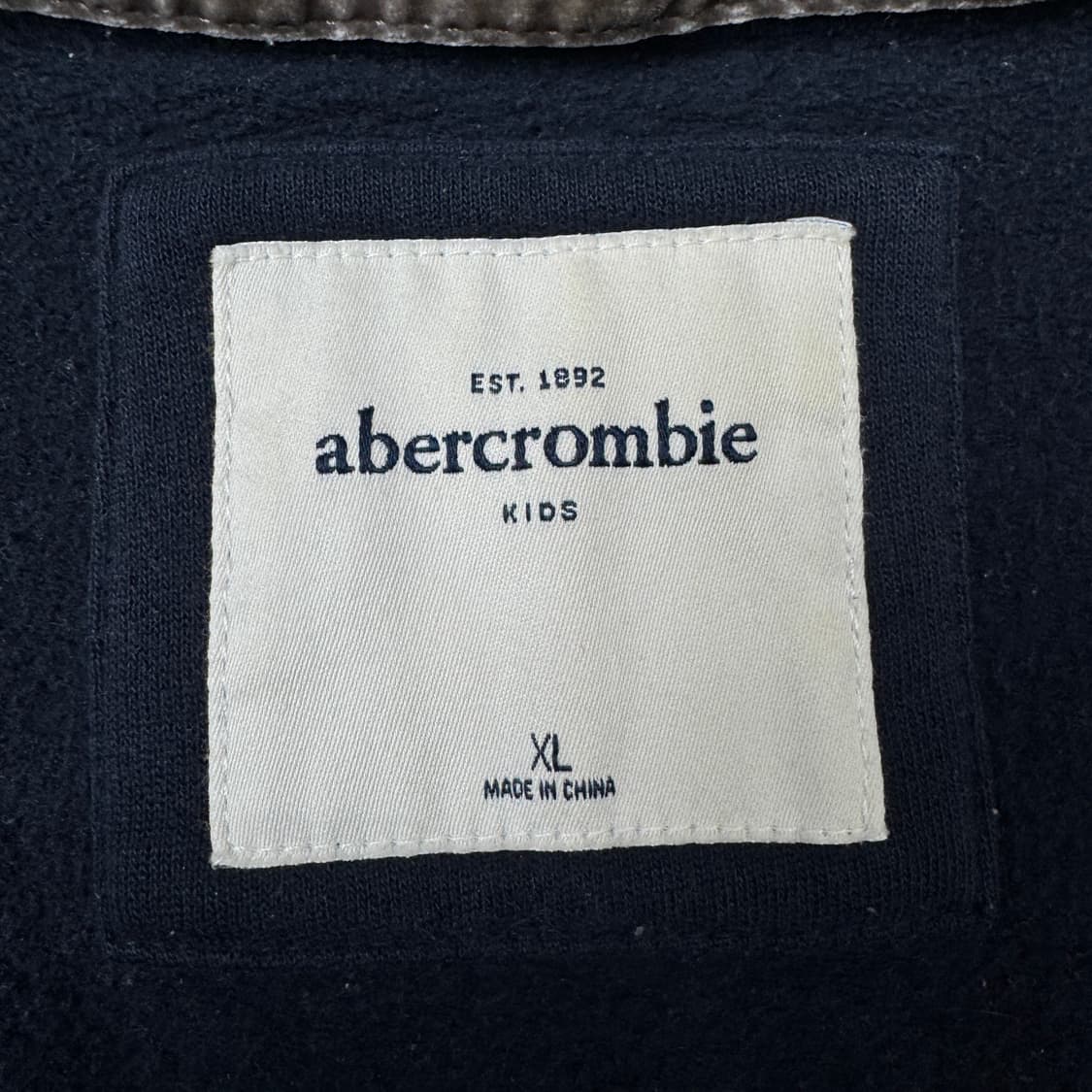 아베크롬비 Y2K 아치로고 후드집업 상품이미지4