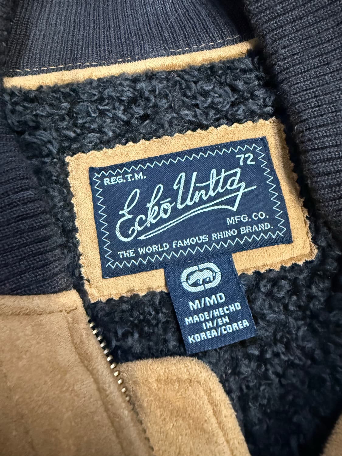 Ecko Unltd 에코 스웨이드 블루종 자켓 상품이미지4