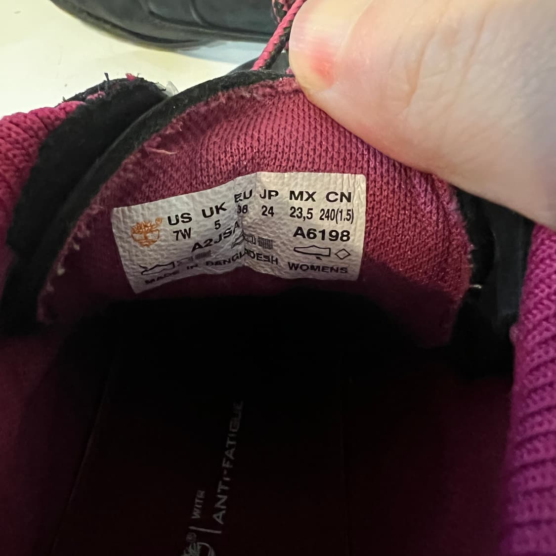 팀버랜드 넬리 추카 부츠 블랙 핑크 상품이미지6