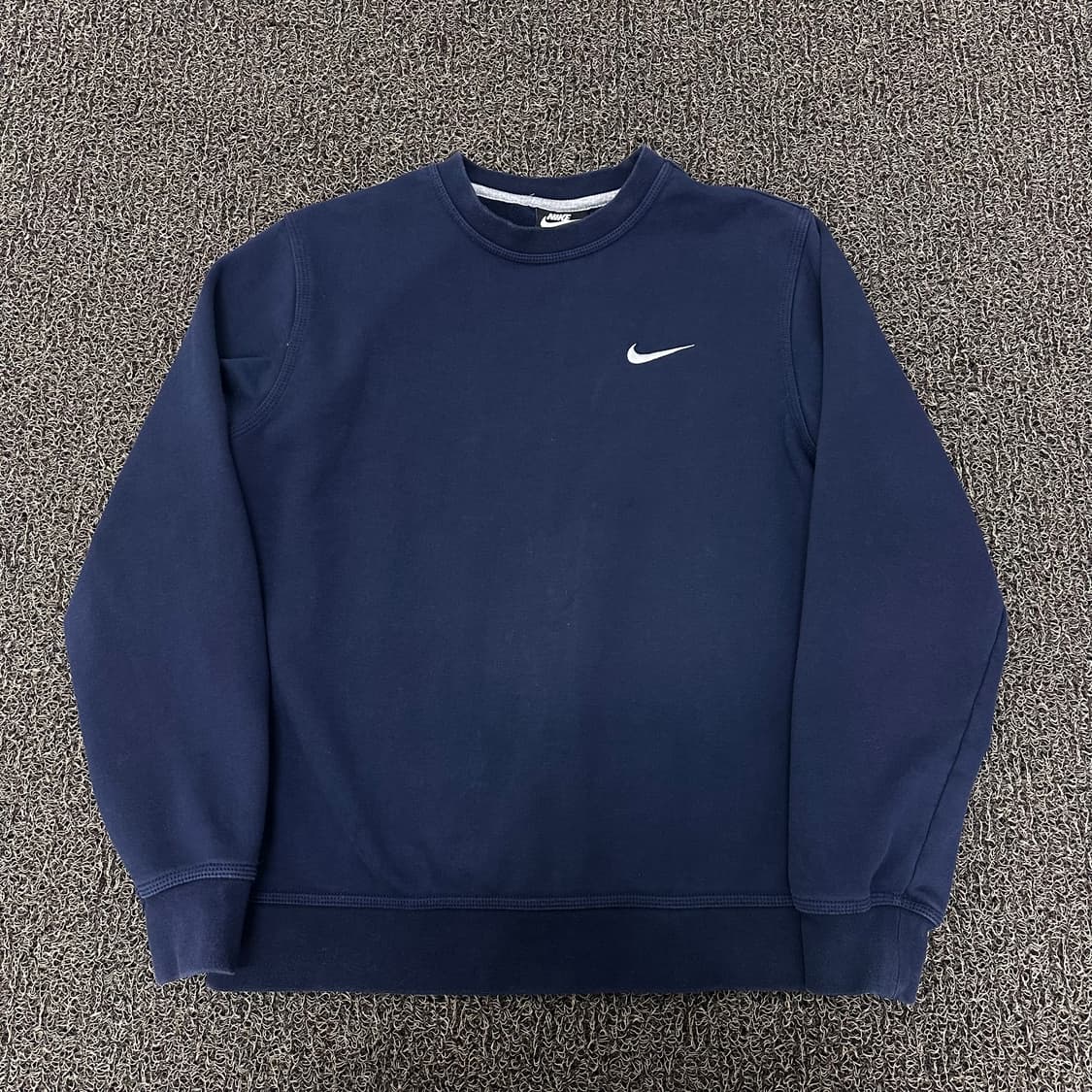 NIKE 나이키 여성 맨투맨 네이비 L 상품이미지1