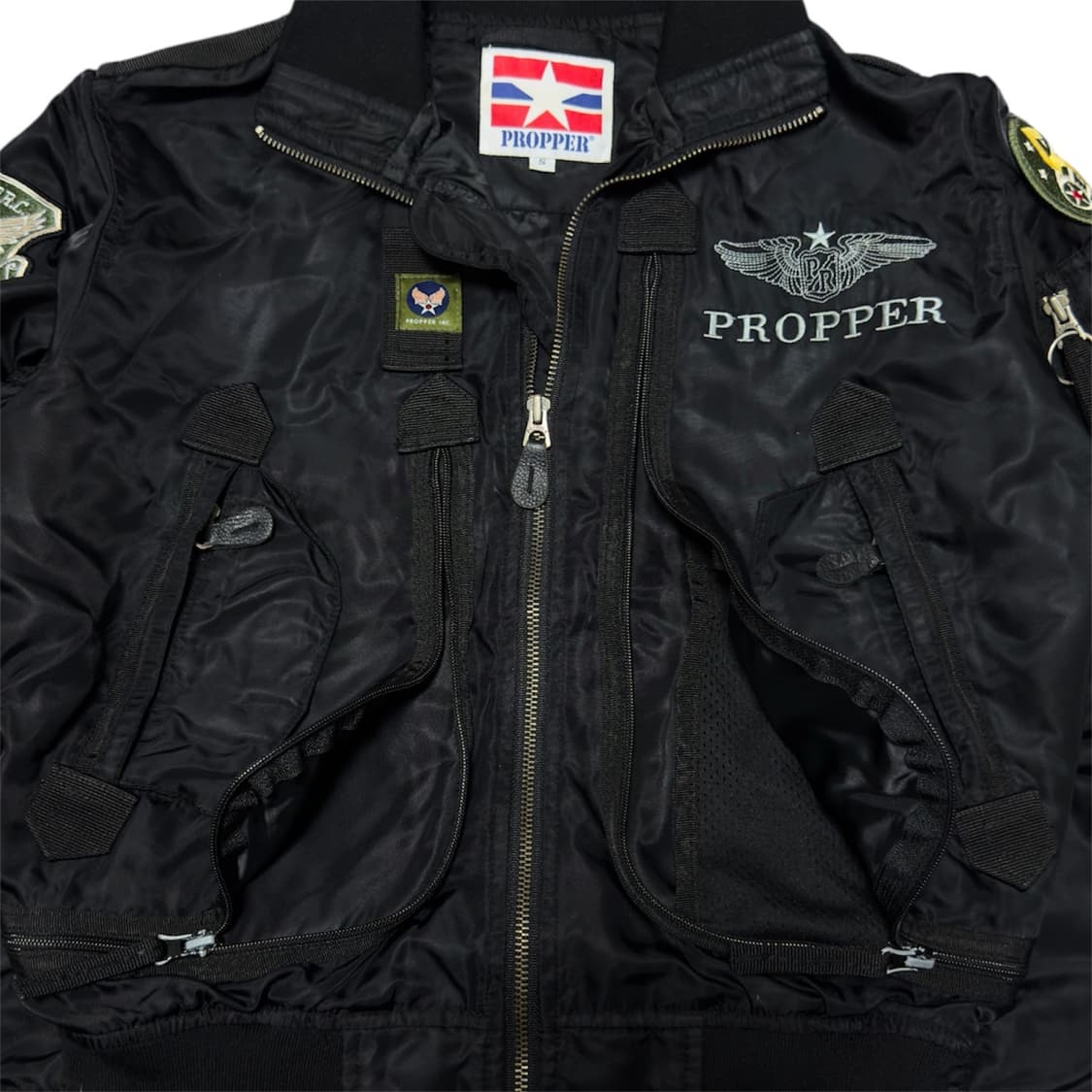 빈티지 밀리터리 y2k 항공점퍼 상품이미지3