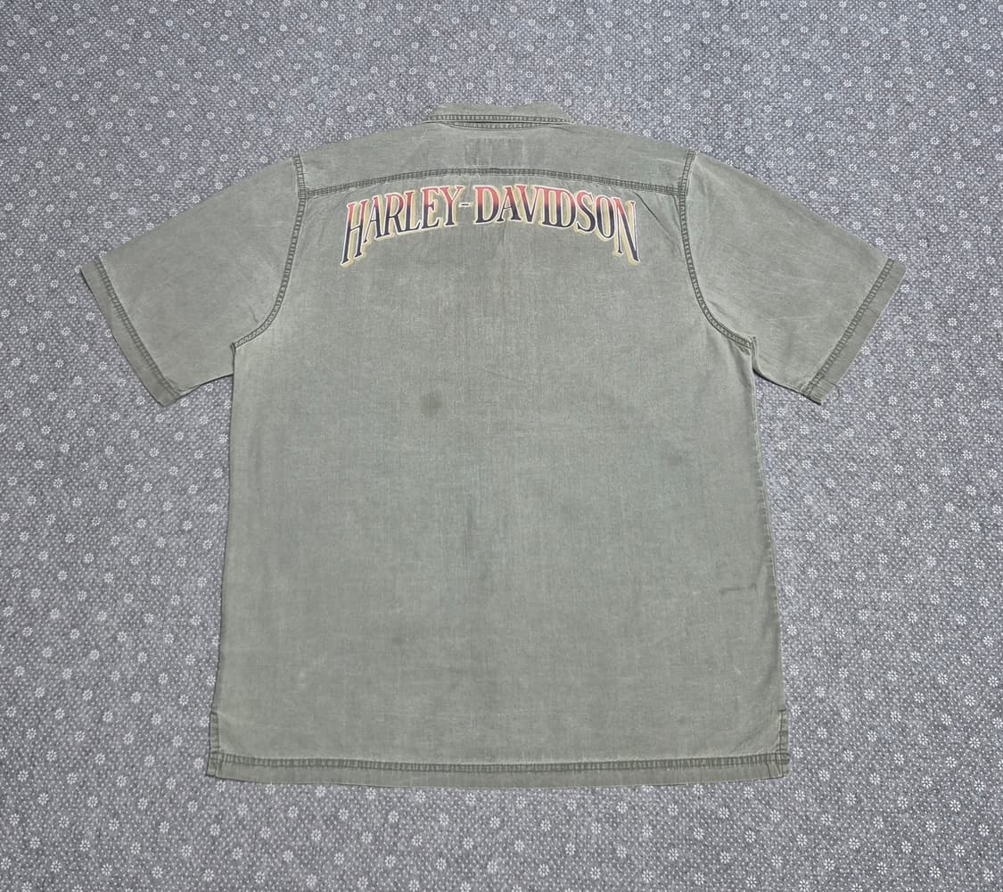 [L] 할리데이비슨 반팔 셔츠 -537
 상품이미지4
