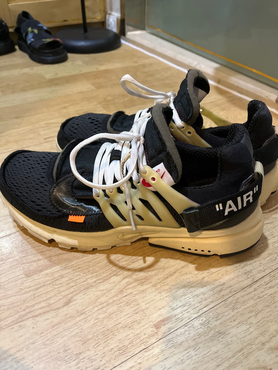 (290mm) 더텐 나이키 X 오프화이트 프레스토 블랙 상품이미지2