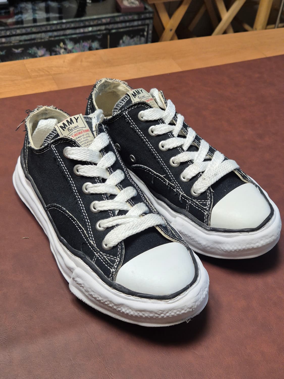 실착용3회 260-265(41) 정품 미하라 야스히로 피터슨  상품이미지9