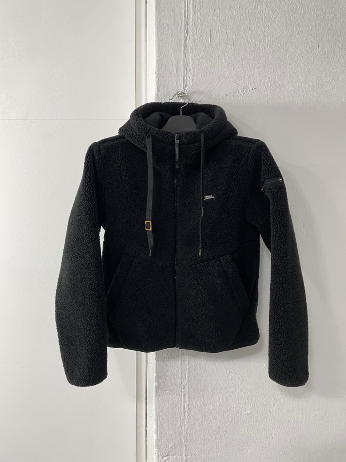 내셔널지오그래픽 뽀글이 후드집업 상품이미지1