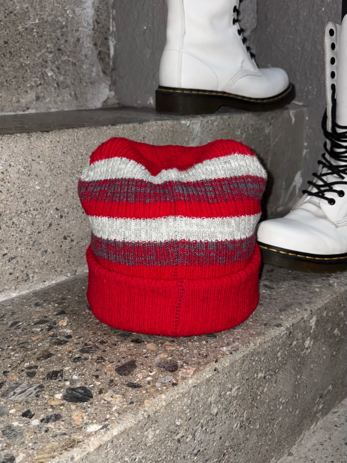 빈티지 스트라이프 비니 상품이미지6