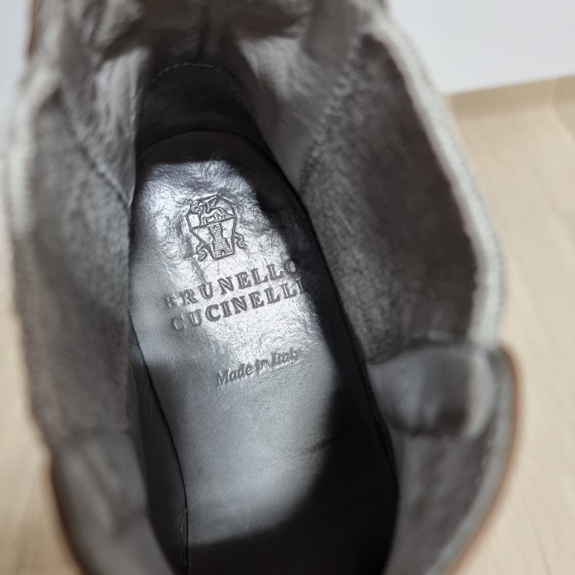 브루넬로 쿠치넬리 첼시부츠 앵클부츠 레더부츠 240/37 (3회착) 상품이미지9