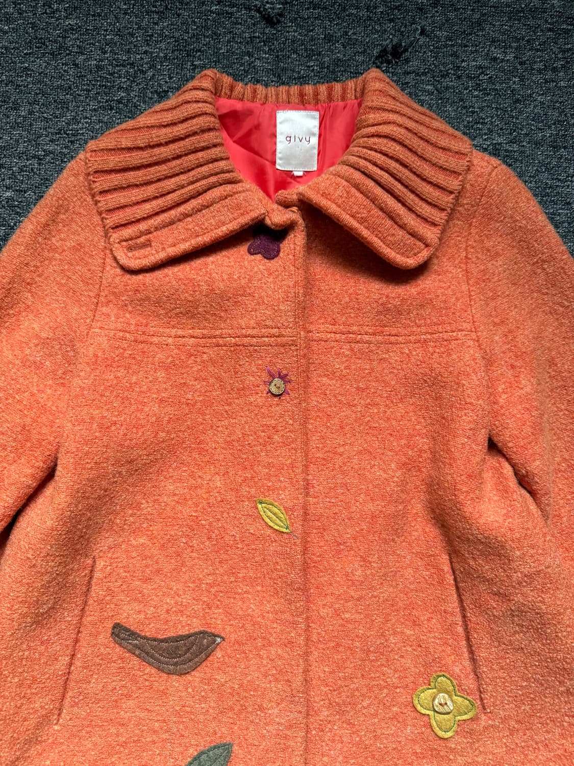 GIVY 기비 90s 울 포인트 자켓 상품이미지8