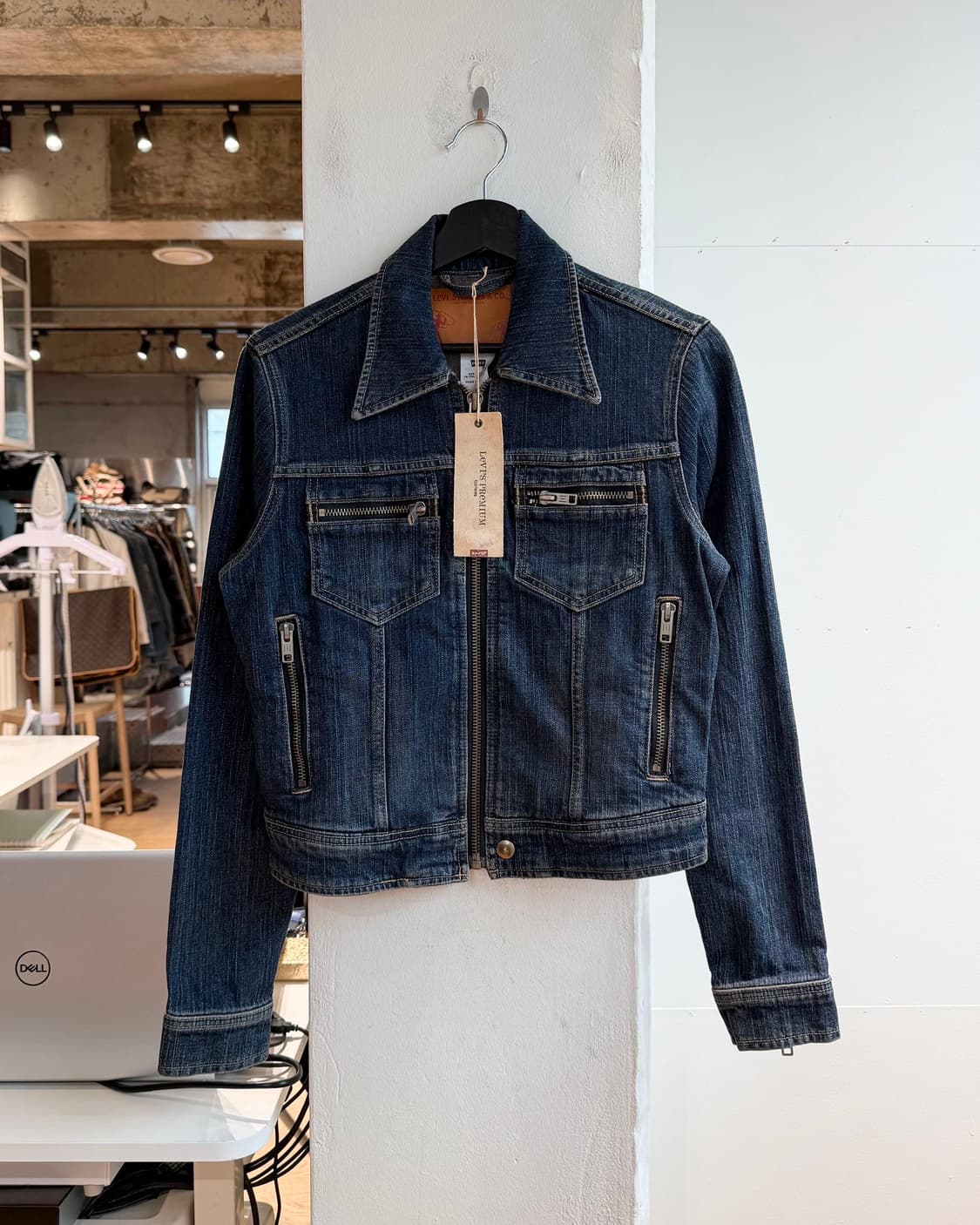 리바이스 프리미엄 크롭 데님 자켓  상품이미지2