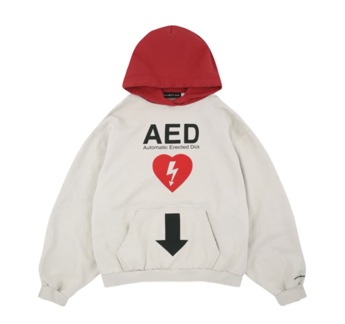 [2] 프로젝트 GR AED 오버핏 후드 상품이미지1