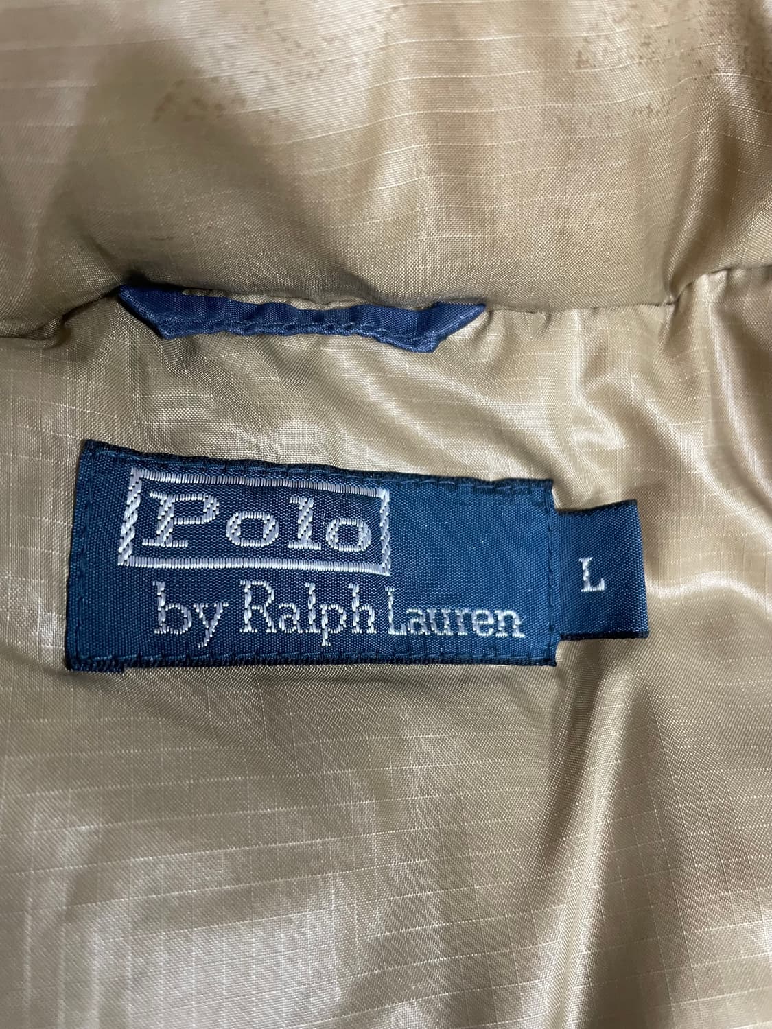 90s Polo 쿠키와팬 다운베스트 상품이미지9