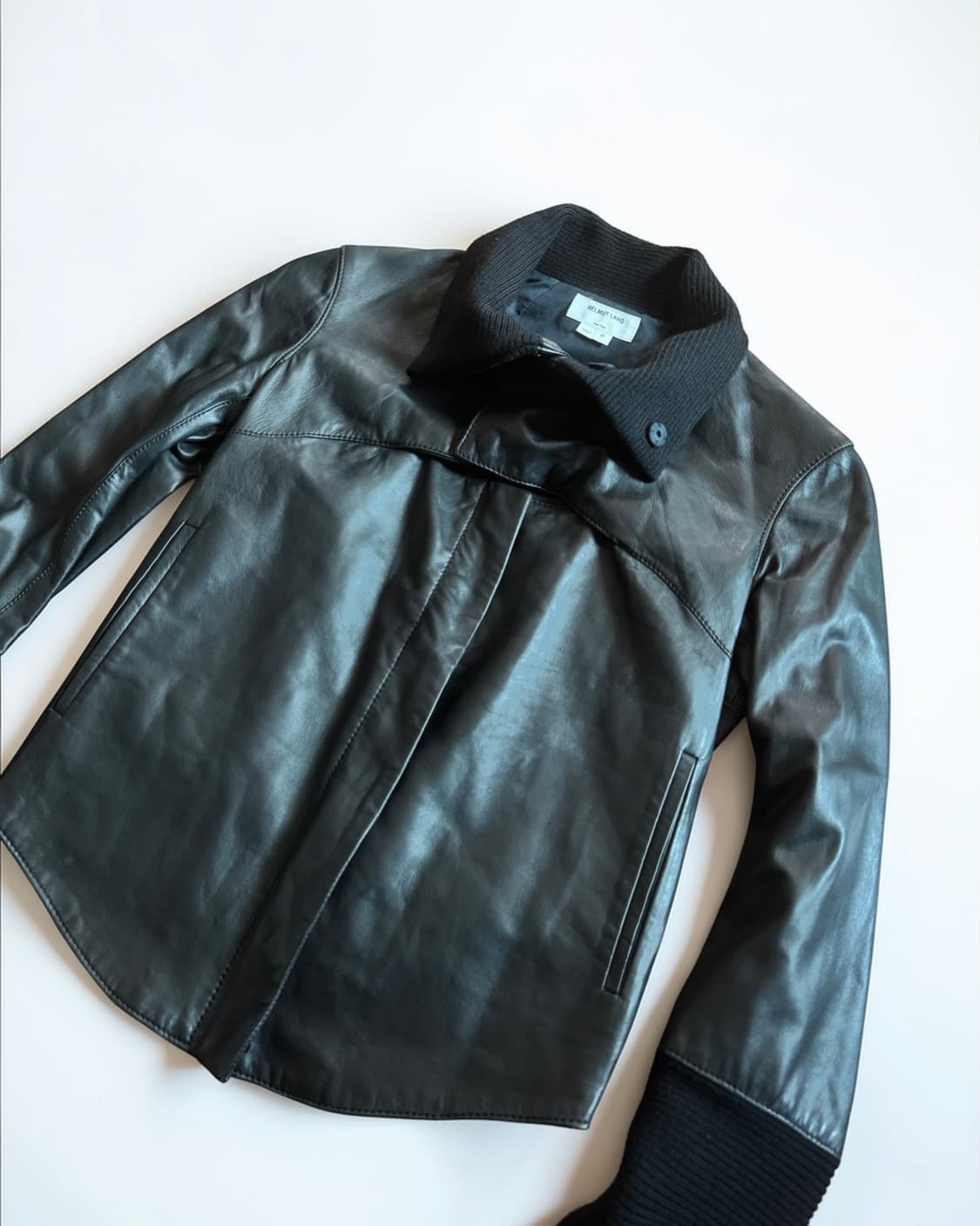 헬뮤트랭 램스킨 레더 자켓 상품이미지4