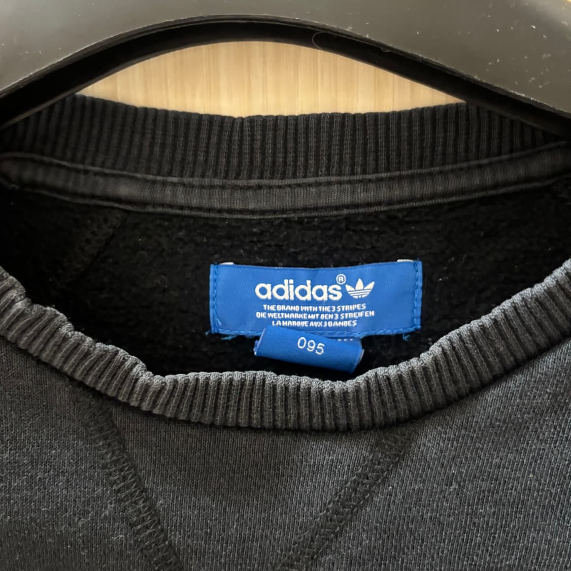 (M사이즈95/급처/빈티지)아디다스 단풍 삼선 맨투맨 상품이미지5