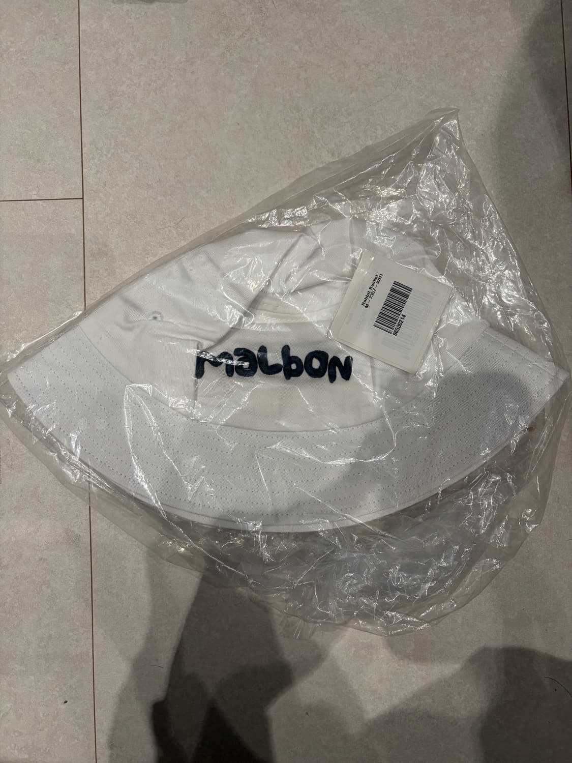 [정품]말본 래빗 버킷햇 흰색 상품이미지2