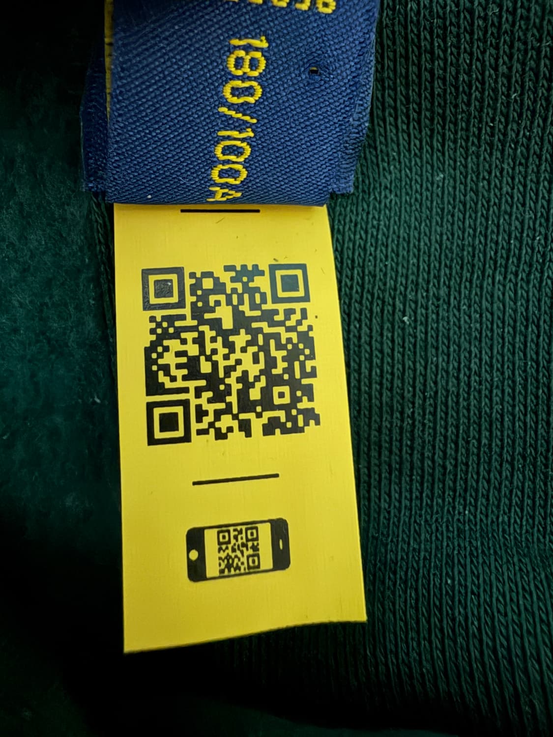 폴로 로고 플리스 스웨트셔츠 (L, 1회실착) 상품이미지4