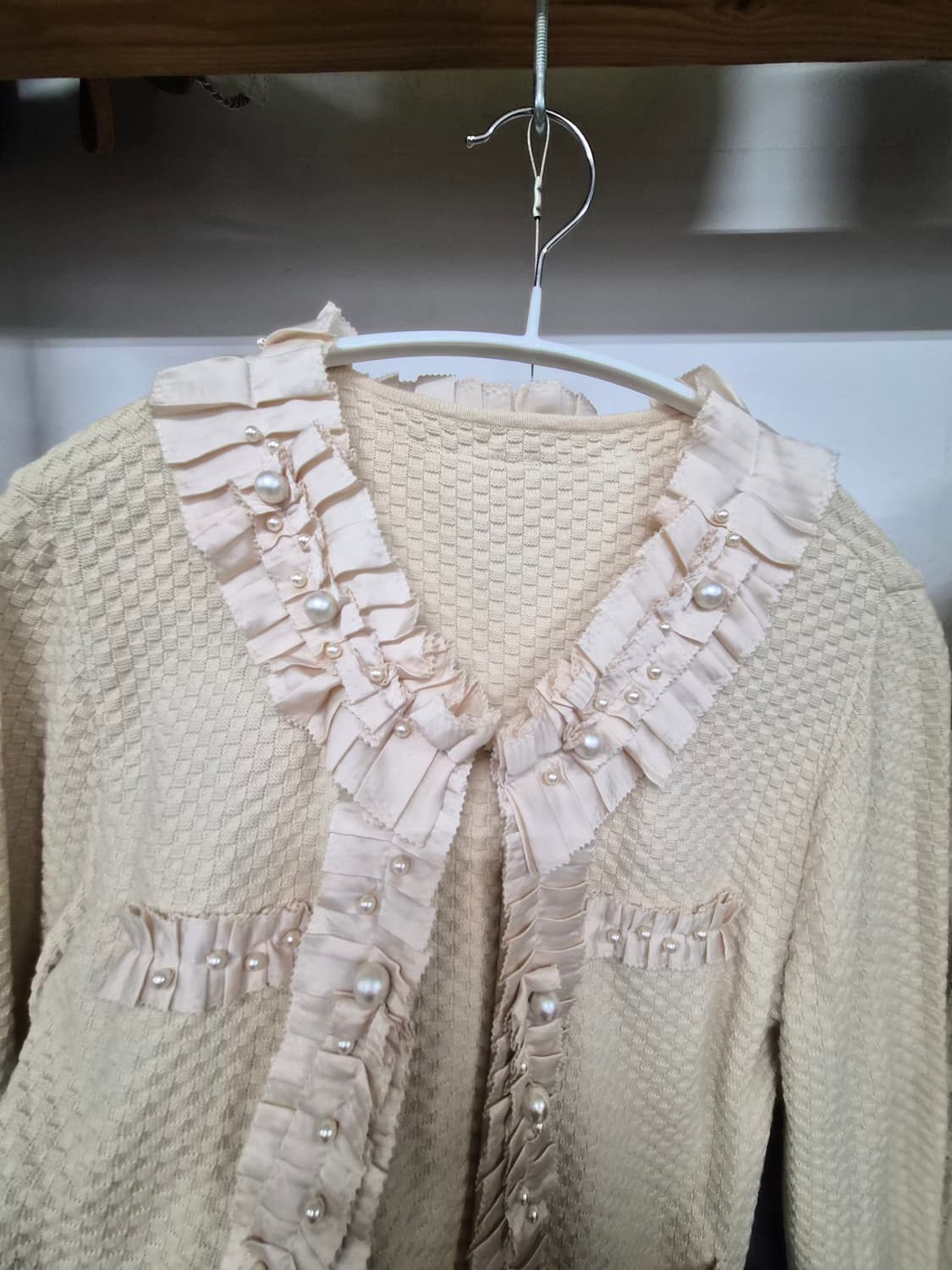 손정완  와플  니팅 자켓 상품이미지7