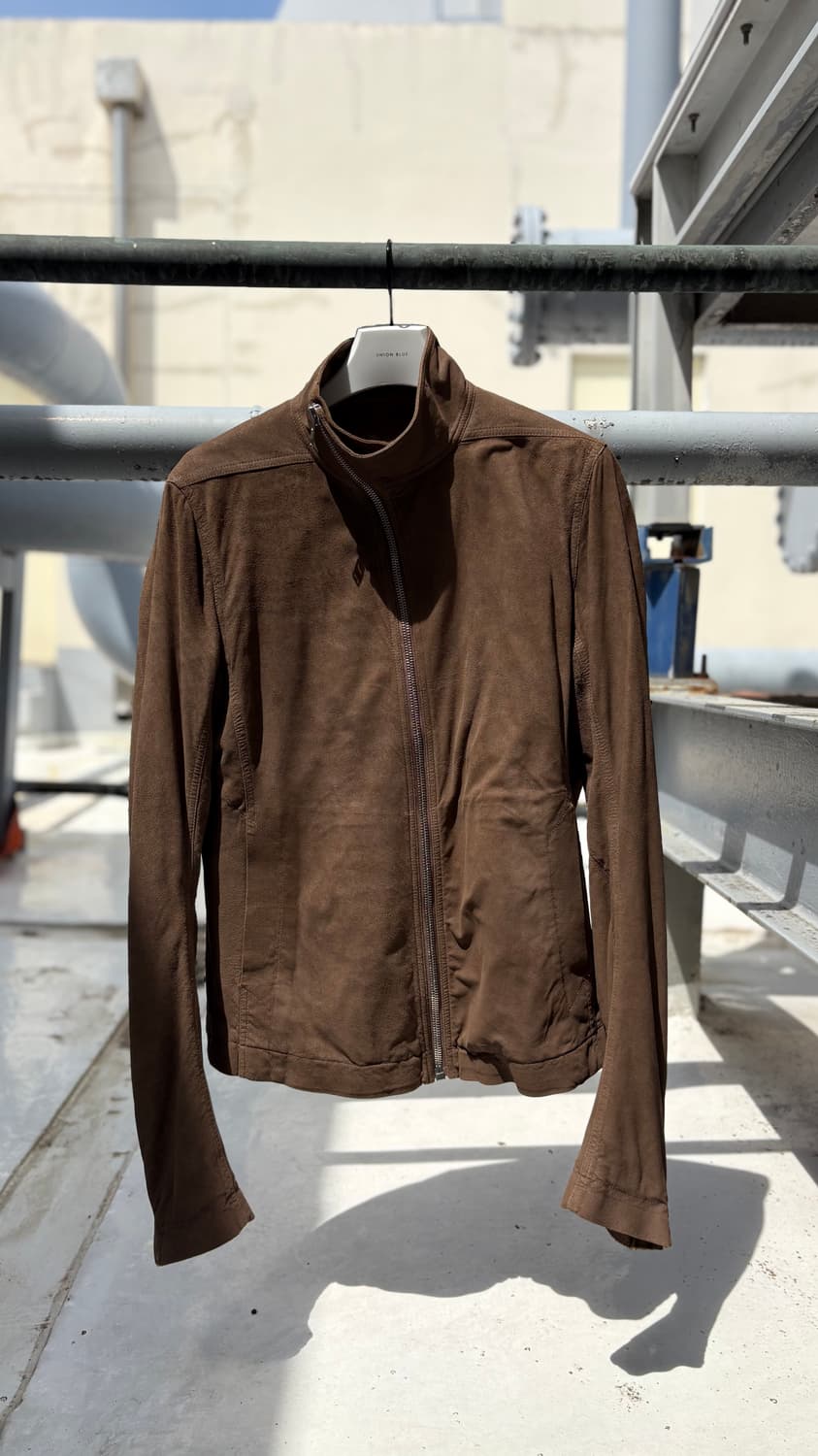 15FW 릭 오웬스 몰리노 레더 자켓 50 사이즈 상품이미지1