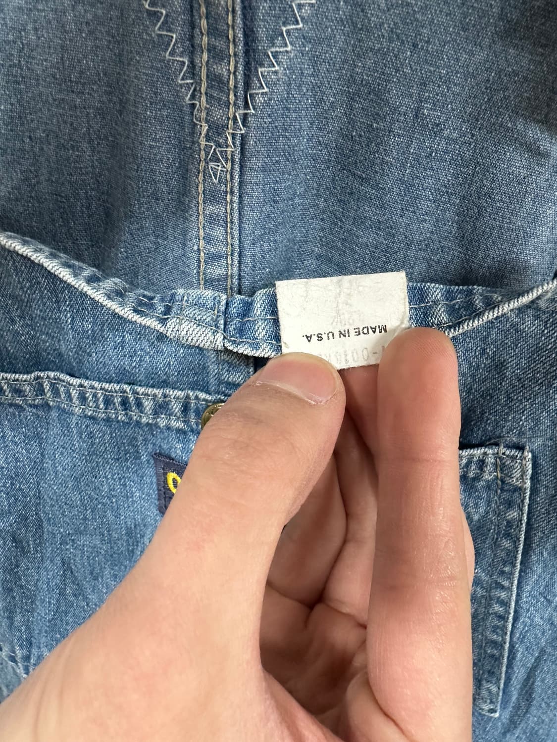 80‘s 미제 Oshkosh 오버롤 32사이즈 상품이미지9