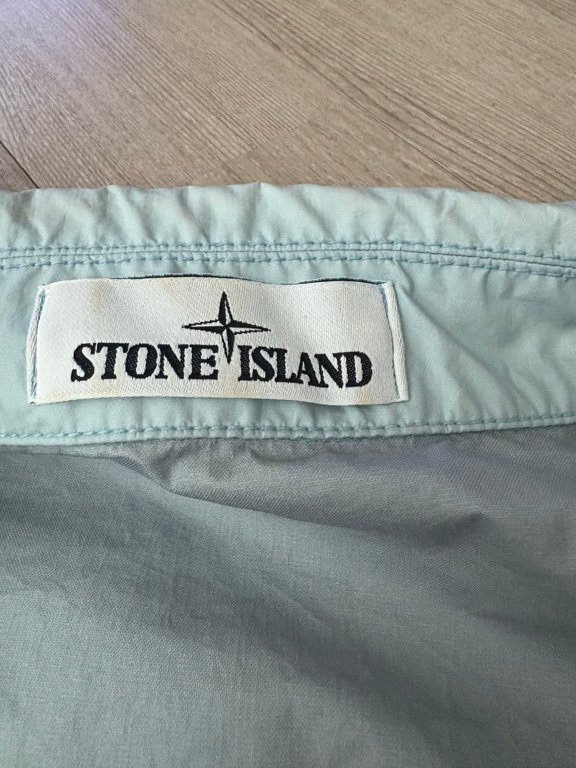 [L] 백화점판 스톤아일랜드 멤브라나 오버셔츠 아이스 상품이미지4