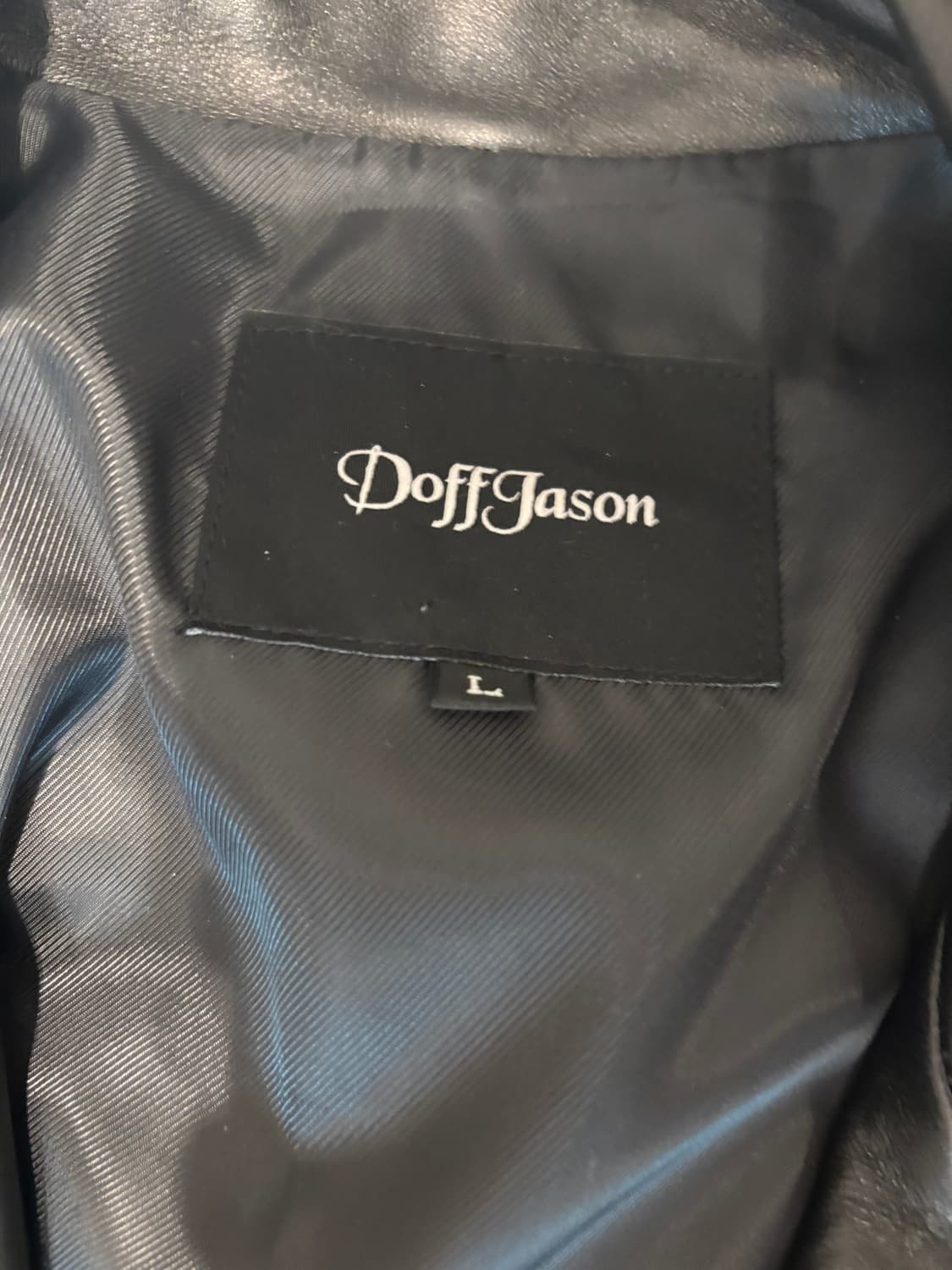 도프제이슨 램스킨100 라이더 자켓 상품이미지2