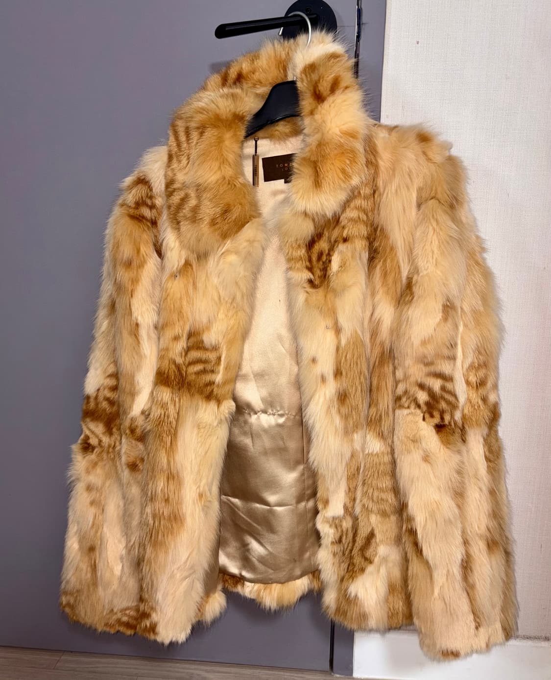 빈티지 토끼털 퍼지켓 상품이미지1