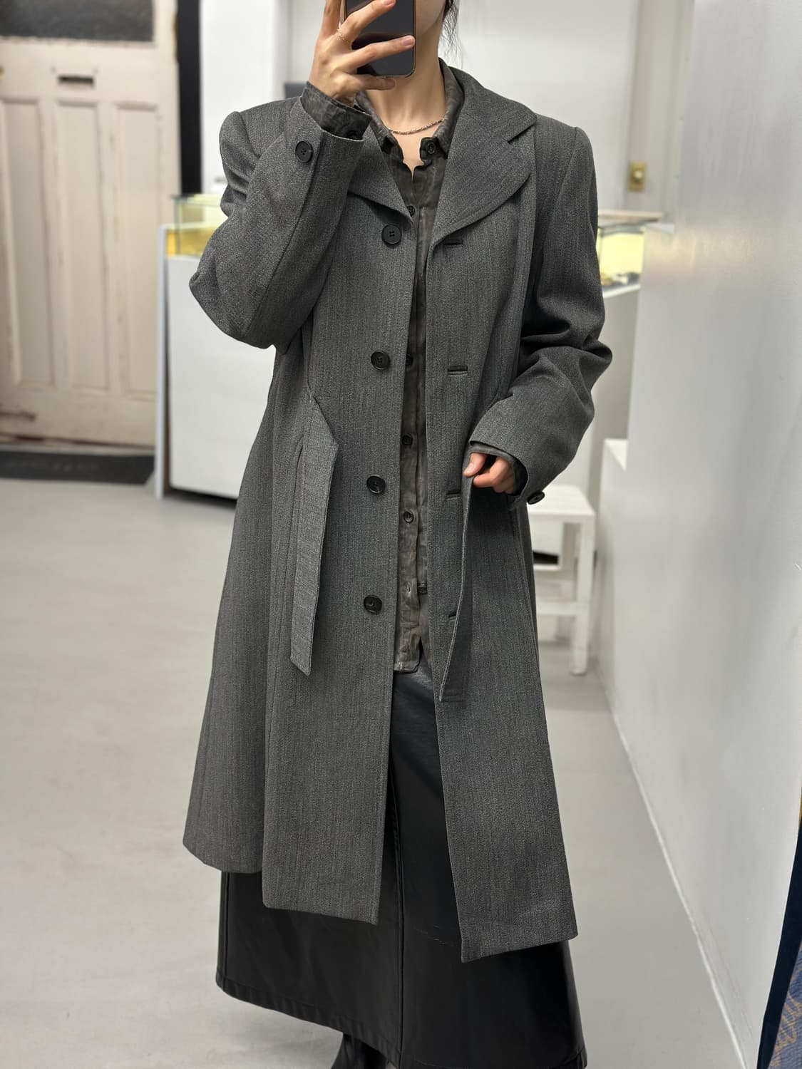 로로피아나 테일러드 코트 상품이미지1