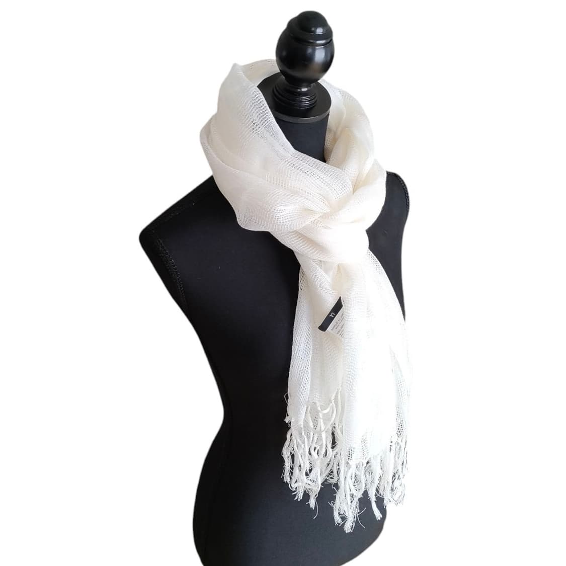 요지 야마모토 와이즈 레이디스 코튼 스톨 머플러 상품이미지2