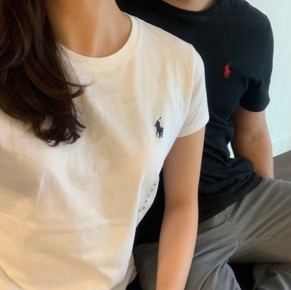 폴로 랄프로렌 기본 반팔 화이트 / L 상품이미지3